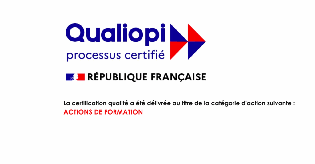 Certifié Qualiopi — République Française — Actions de formation