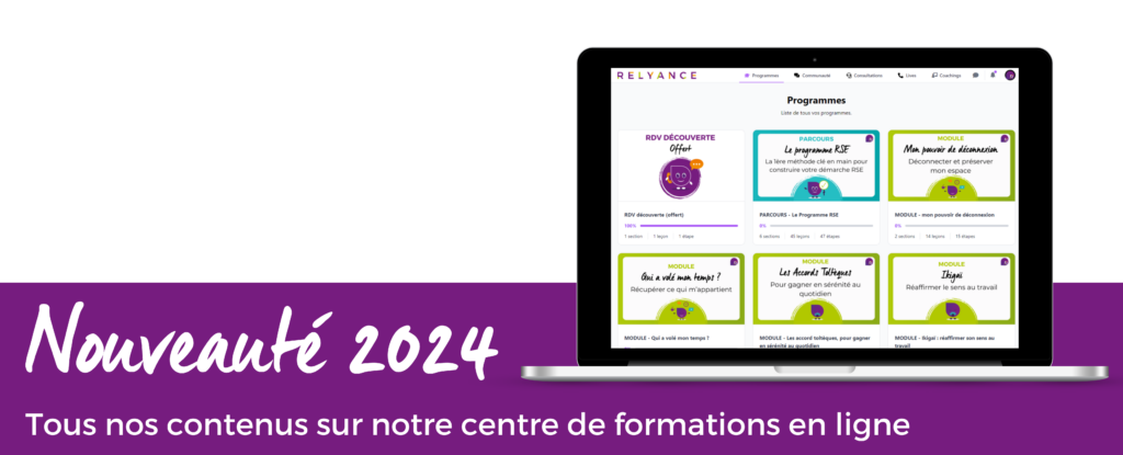 centre de formations en ligne Relyance